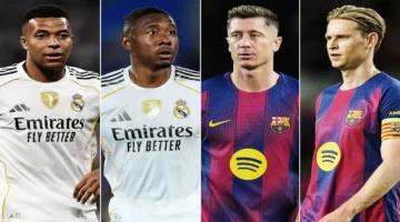 اللاعبون الأعلى أجراً في كلاسيكو ريال مدريد وبرشلونة وتأثير رواتبهم على ميزانيات الناديين